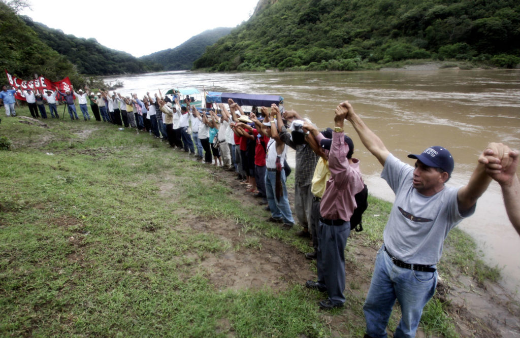 Honduras Dam Protest