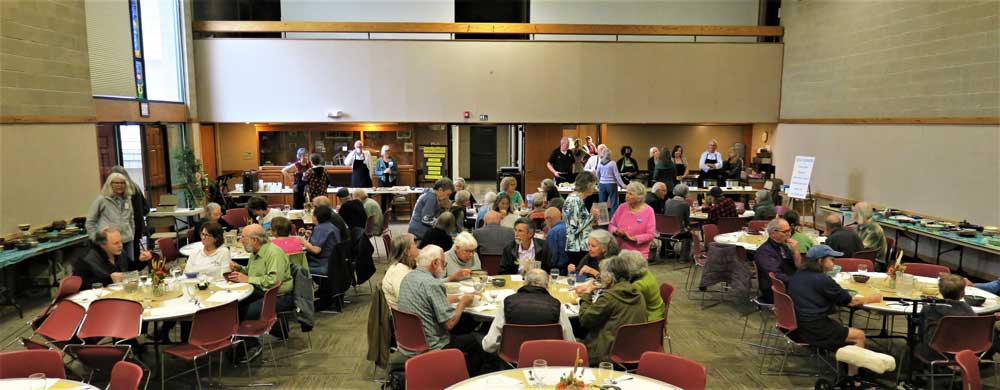 view of empty bowls event