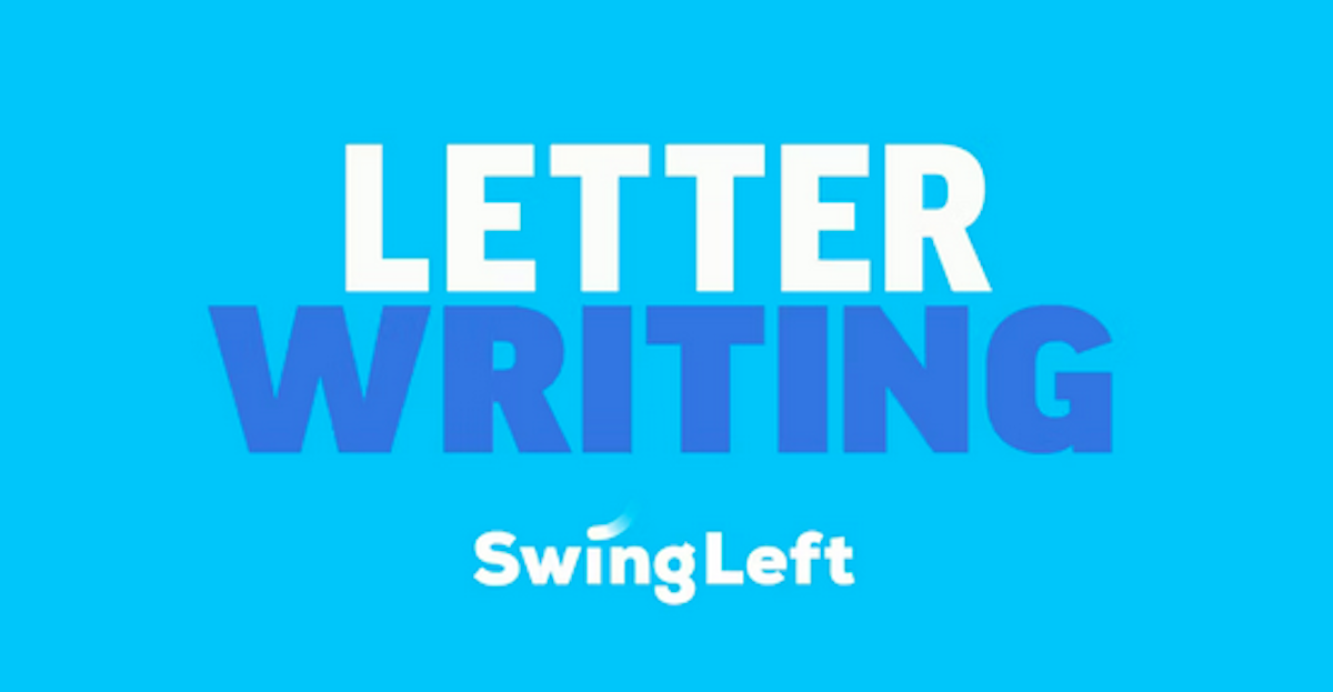 Letter Writing-Swing Left