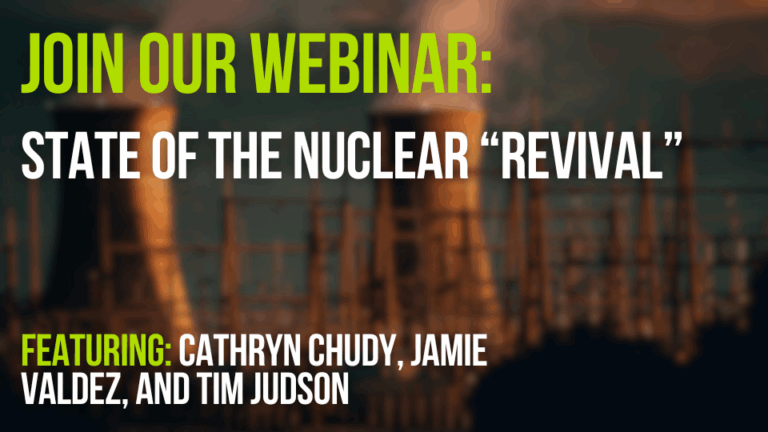 Join our webinar: State of the nuclear "revival"